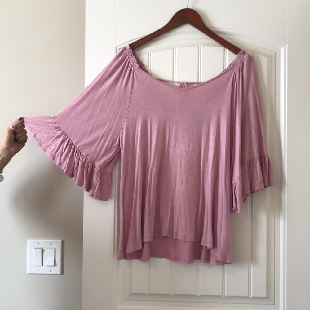 Tie back blouse